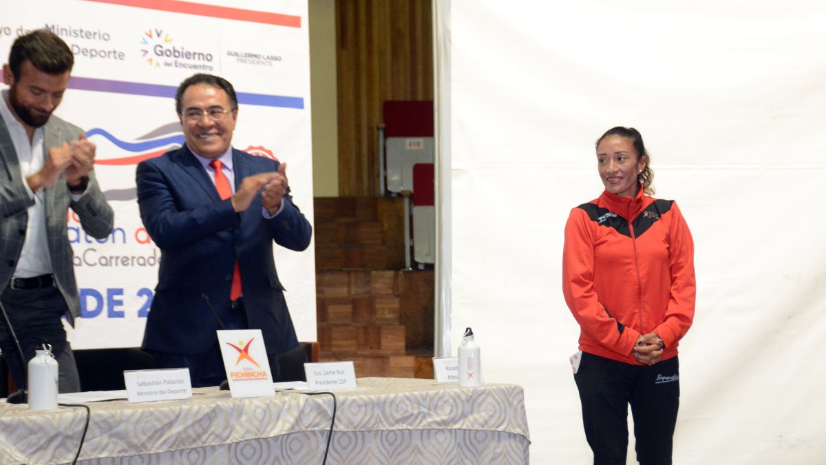 La experimentada fondista Rosalba Chacha es la embajadora de la carrera.