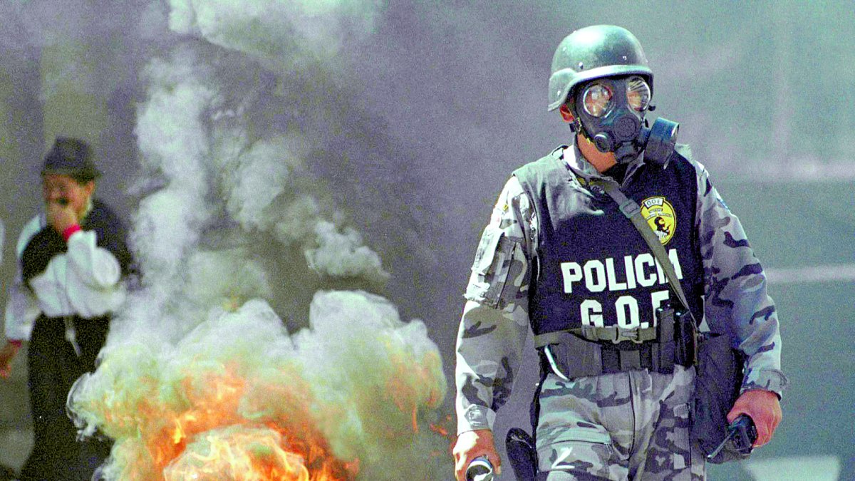 Foto referencial. La comisión legislativa analizó las denuncias de represión y uso excesivo de la fuerza en las marchas por el Día de la Mujer de 2022