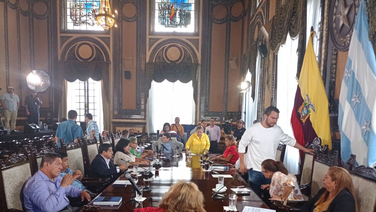 Jornada. El miércoles anterior se realizó la sesión en el Salón de la Ciudad.