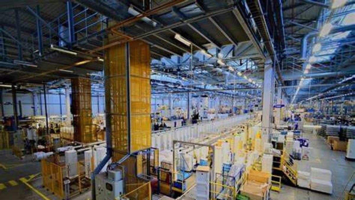 Empresa.- La planta de Hungría de Electrolux.