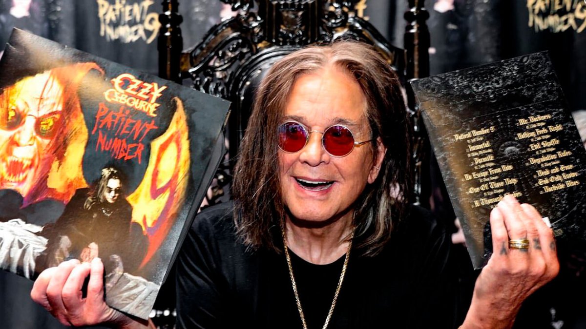 Ozzy Osbourne, una leyenda viviente del rock universal.