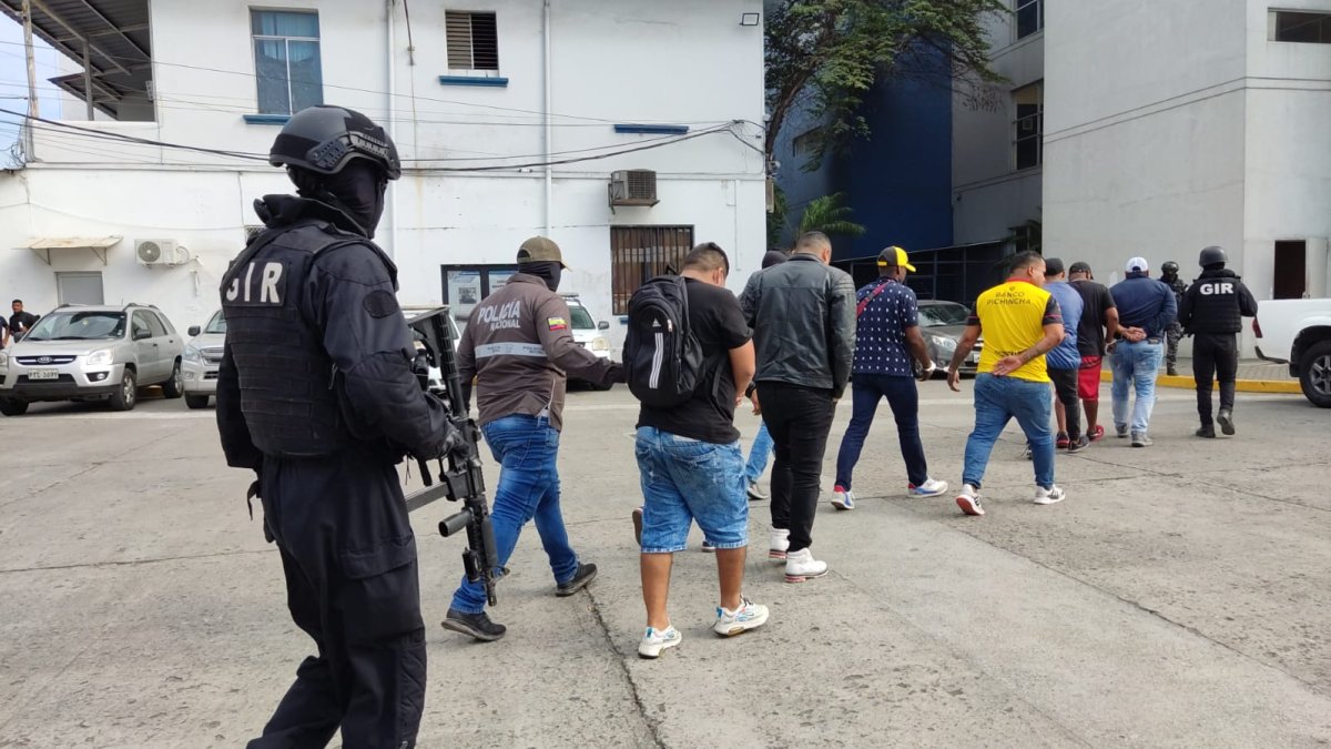 El pasado 15 de diciembre se capturó a 36 personas que ofrecían seguridad a Junior Roldán, en el kilómetro 13.5 de la vía Aurora - Salitre