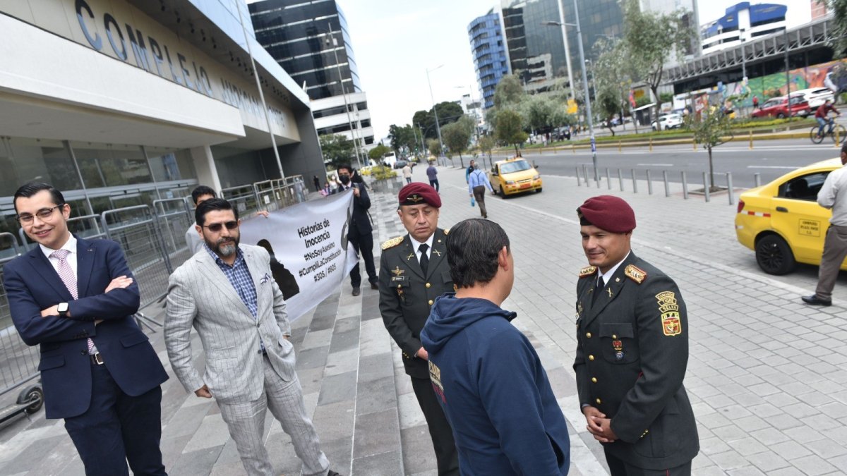 Diligencia. La audiencia prevista en el Complejo Judicial no se pudo instalar.