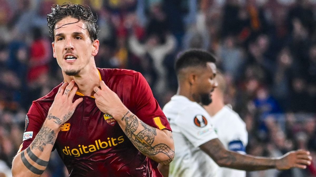 Nicolo Zaniolo, jugador de la Roma