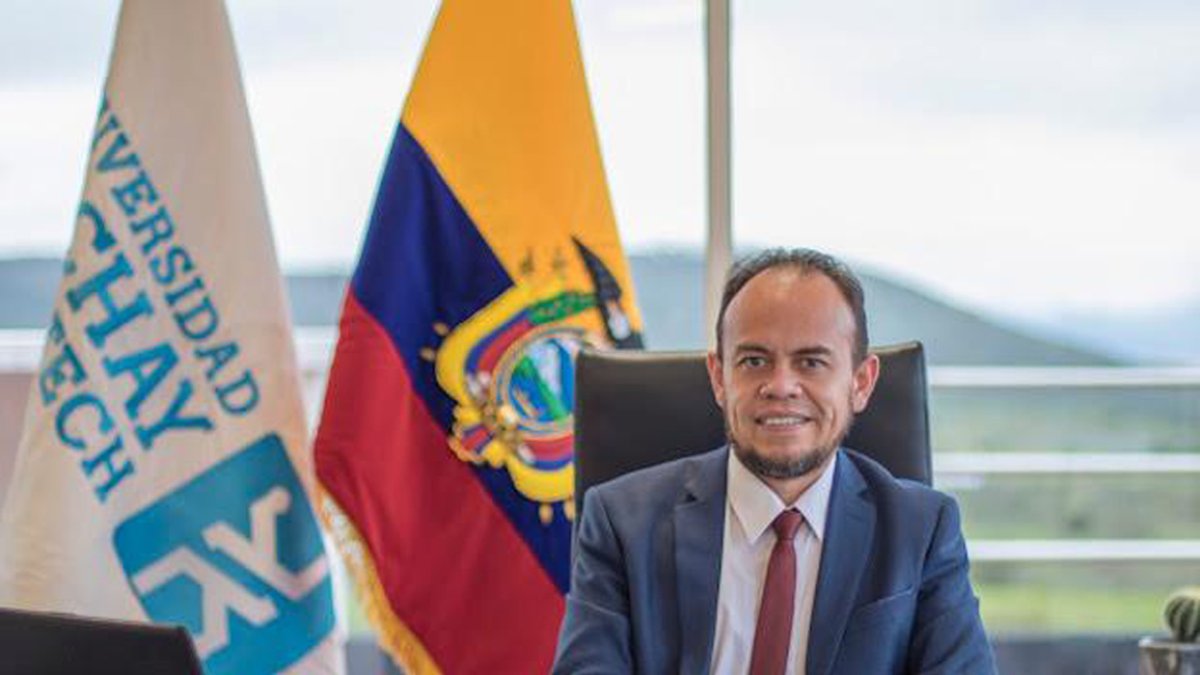 Andrés Rosales, rector de la universidad Yachay Tech.