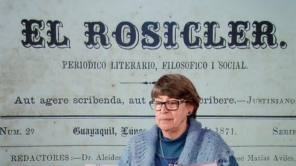 La historiadora uruguaya Ana Buriano dedicó buena parte de su obra a la historia de Ecuador.