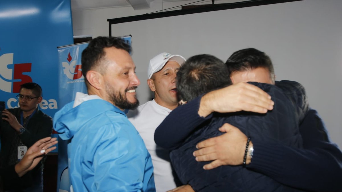 Simpatizantes de Pabón.