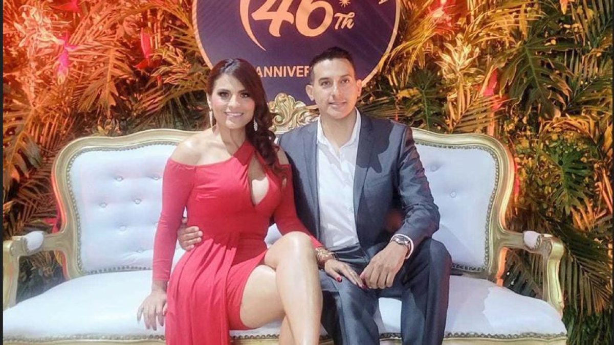 Paúl Alexander Henríquez, novio de la presentadora, le organizó una fiesta sorpresa para celebrar su cumpleaños número 40.