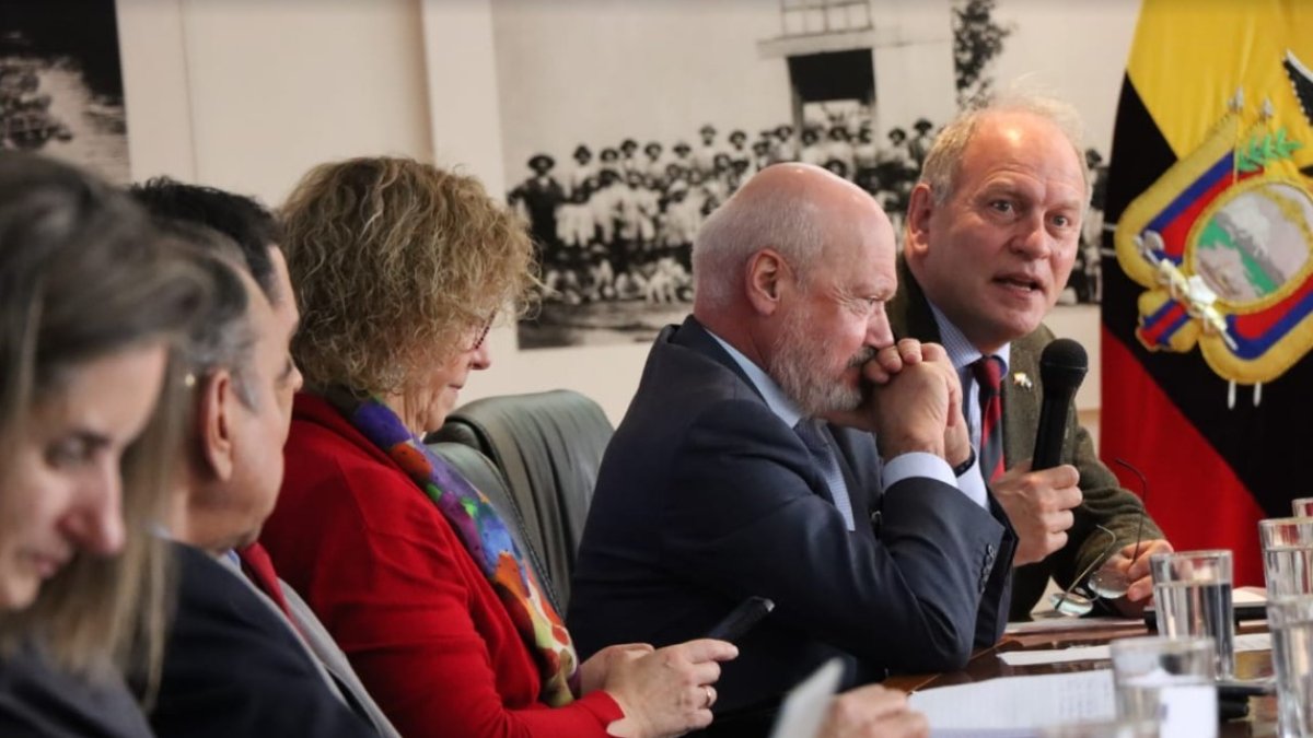 Charles-Michel Geurts, embajador de la Unión Europea en Ecuador.