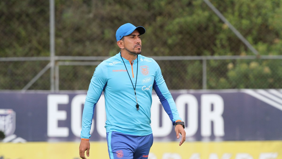 Jimmy Bran dirige a la sub-20 de Ecuador desde junio de 2022