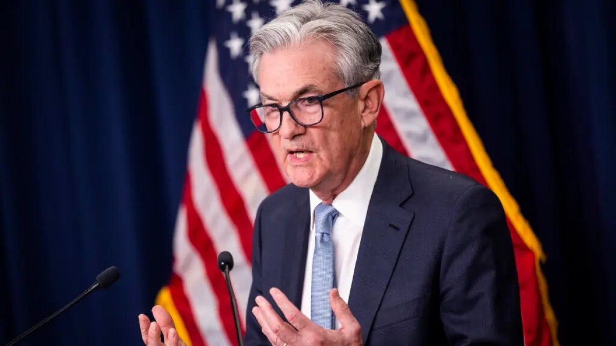 El estadounidense, Jerome Powell, presidente de la FED.
