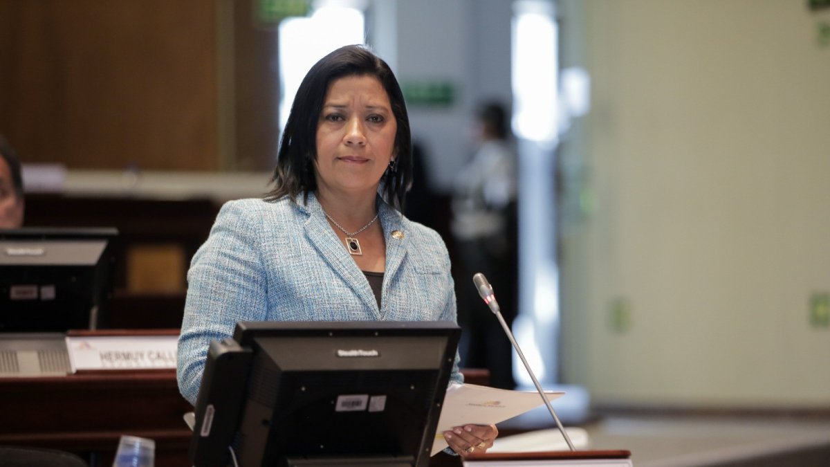Curul. Karina Arteaga fue legisladora por Manabí de PAÍS.
