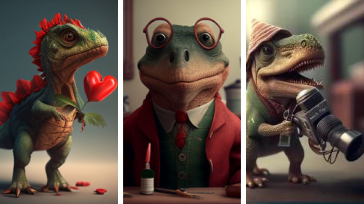 Dino San Valentín, Dino 'El Profesor' de la Casa de Papel, y Dino Periodista.