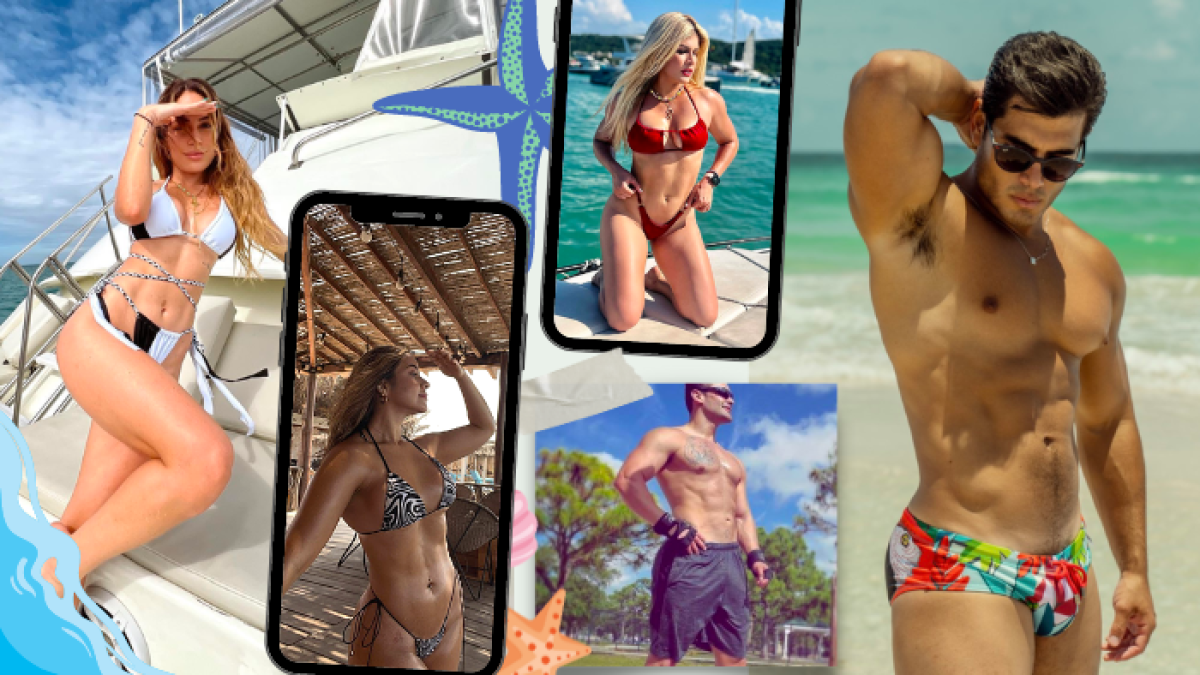 Bianca Fariña, Scarlett Córdova, Yuriberth Cornejo, Henry Briceño y Juancho López, casi siempre lucen bronceados.