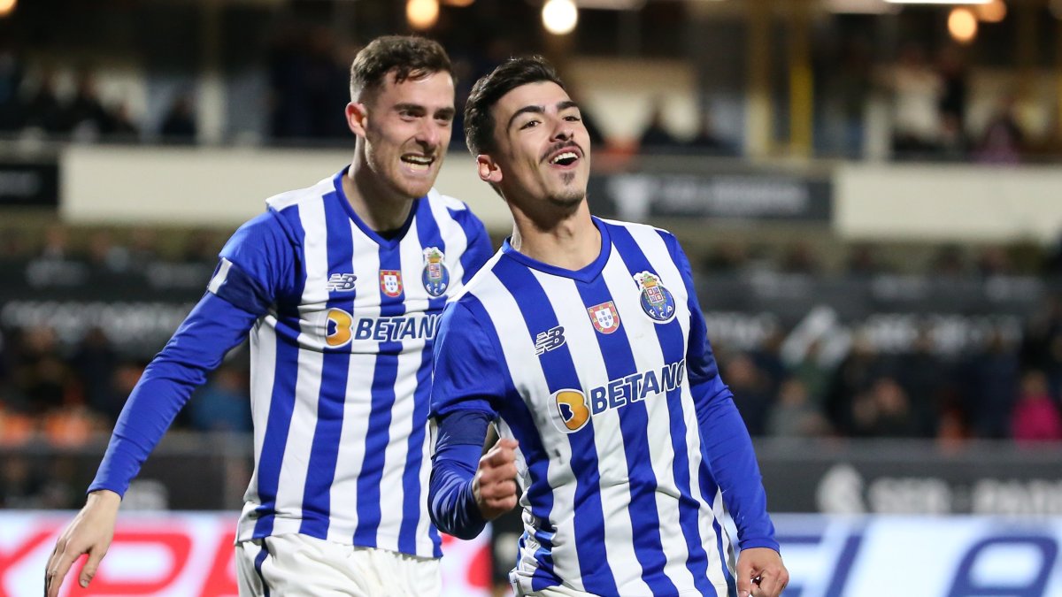 El centrocampista Andre Franco celebra el único gol del encuentro.