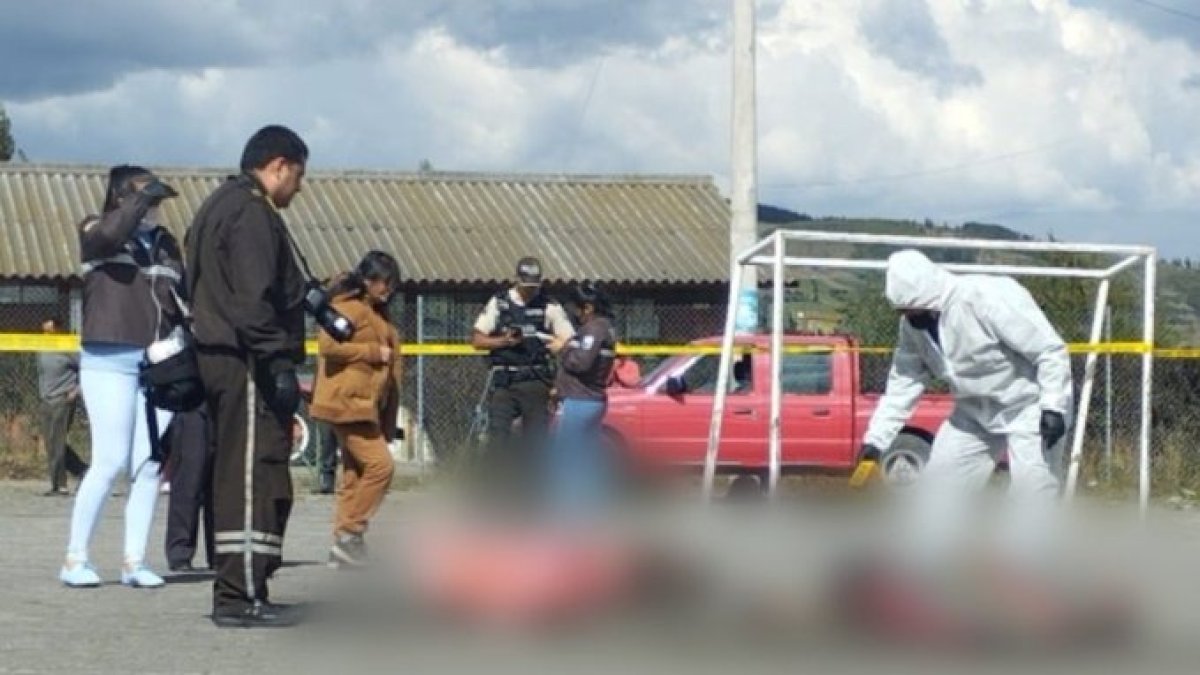 Los sujetos habían sido incinerados en el sector de Toacaso.