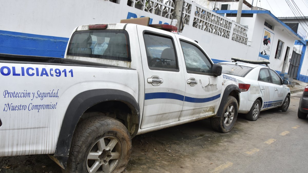 Huaquillas. Además de la infraestructura con problemas, hay automotores en precarias condiciones.