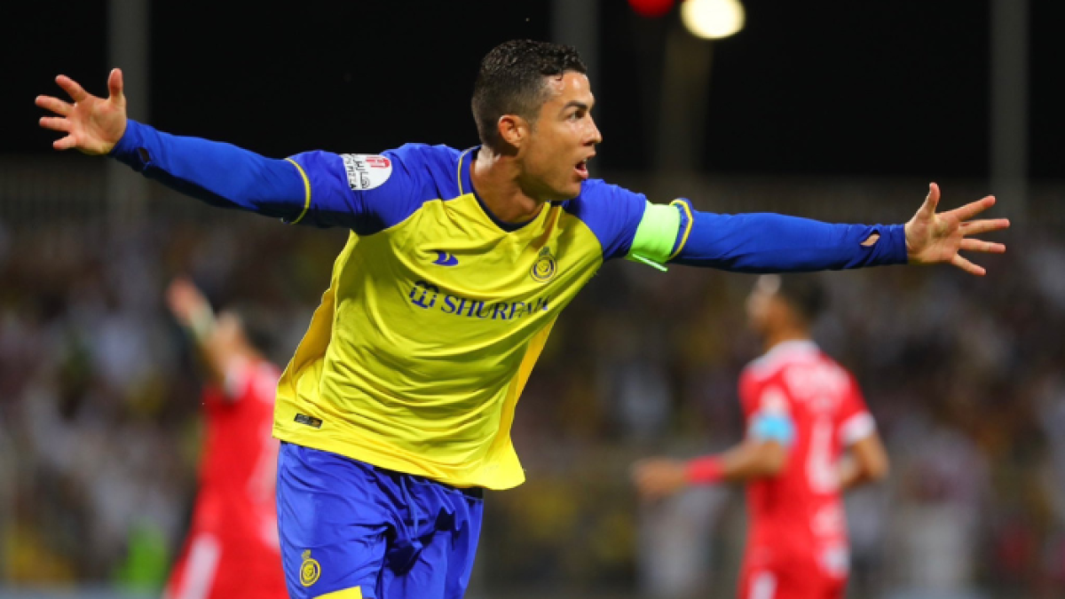 Cristiano Ronaldo destaca como delantero de Al Nassar.