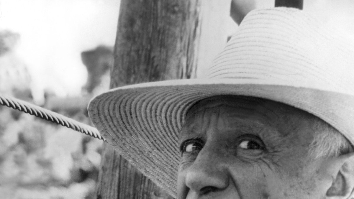 Testimonio. Un retrato de Pablo Ruiz Picasso, tomado en los años 1960.