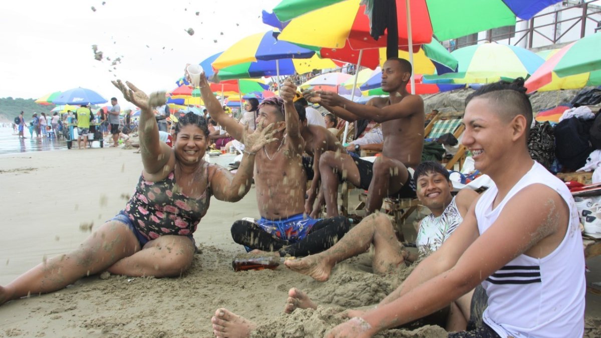 Las playas son las más visitadas en Ecuador en el feriado.