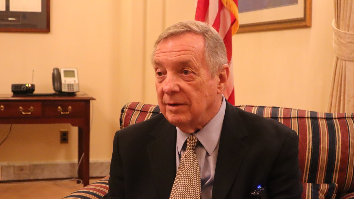El senador demócrata Dick Durbin , en una fotografía de archivo. EFE/ Octavio Guzmán