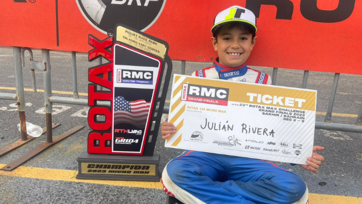 Juli Rivera defendió con éxito la corona del Rotax Winter Trophy. Las carreras se desarrollaron en el circuito Piquet Entertainment & Race Park.