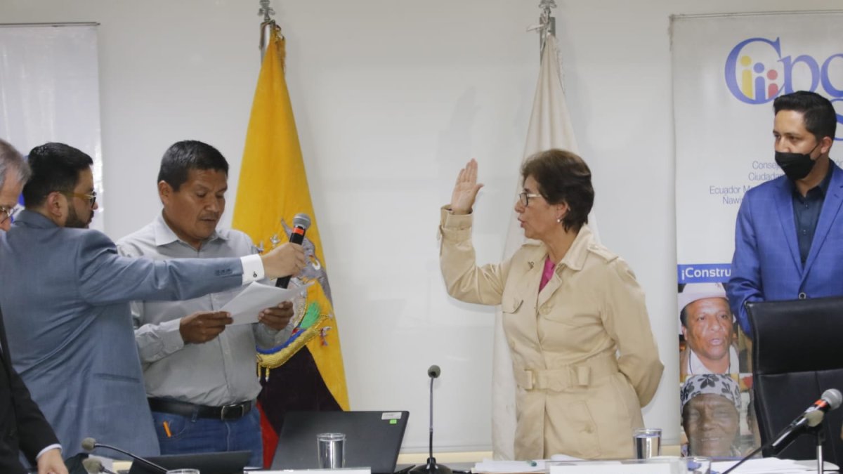 Gina Aguilar aseguró que este CPCCS no será apéndice del Gobierno ni de partidos políticos.