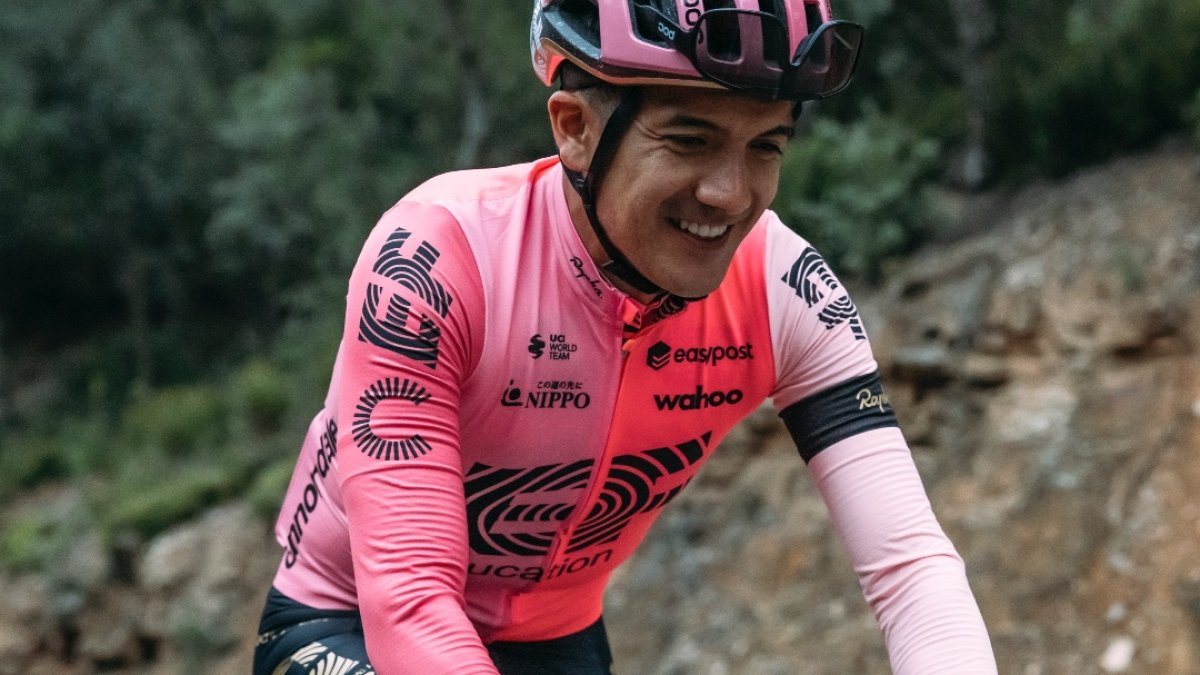 Richard Carapaz tendrá su primera carrera de 2023. Será su debut con el equipo EF Education-EasyPost.