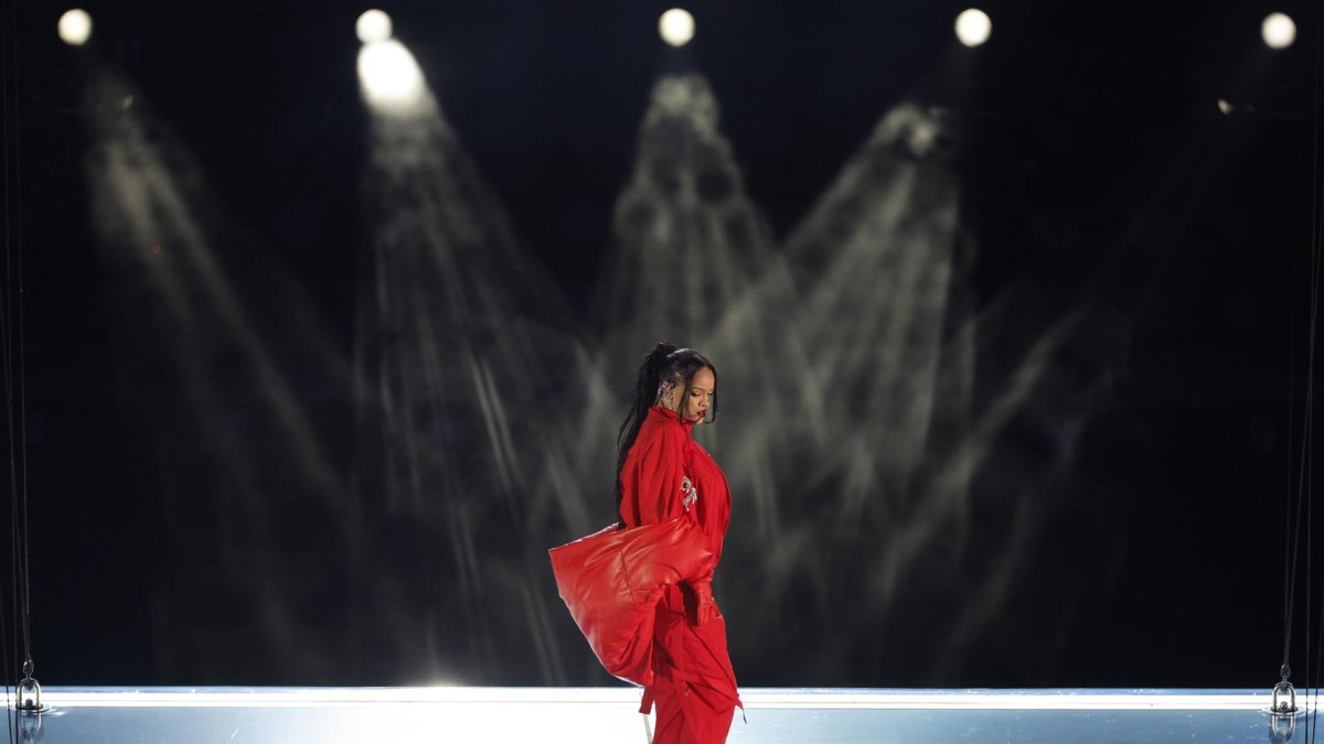 La cantante estadounidense deslumbró en el escenario.