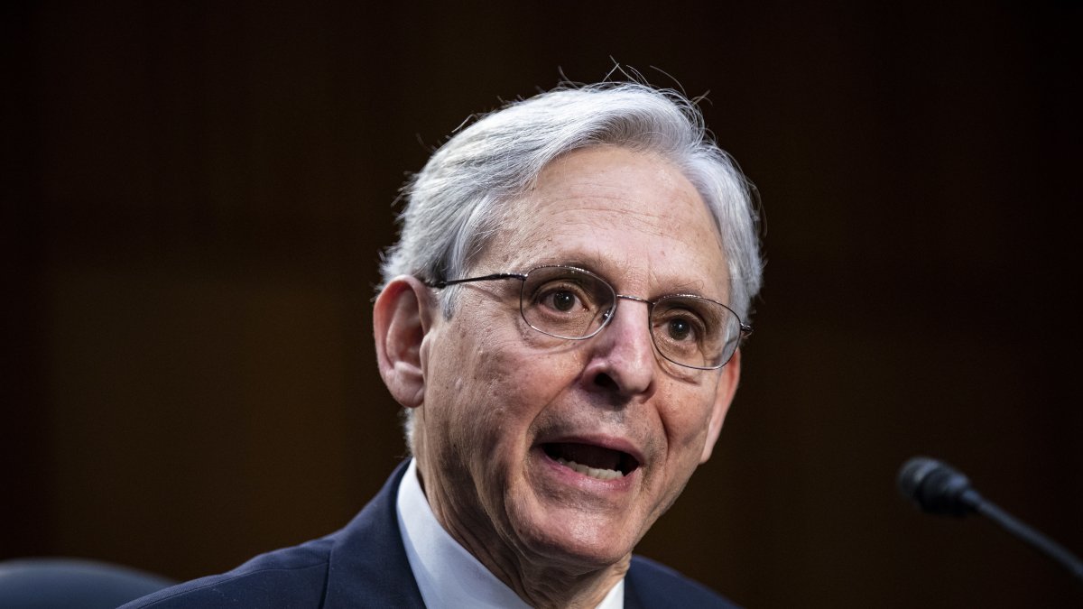 El fiscal general de Estados Unidos, Merrick Garland, en una fotografía de archivo. 