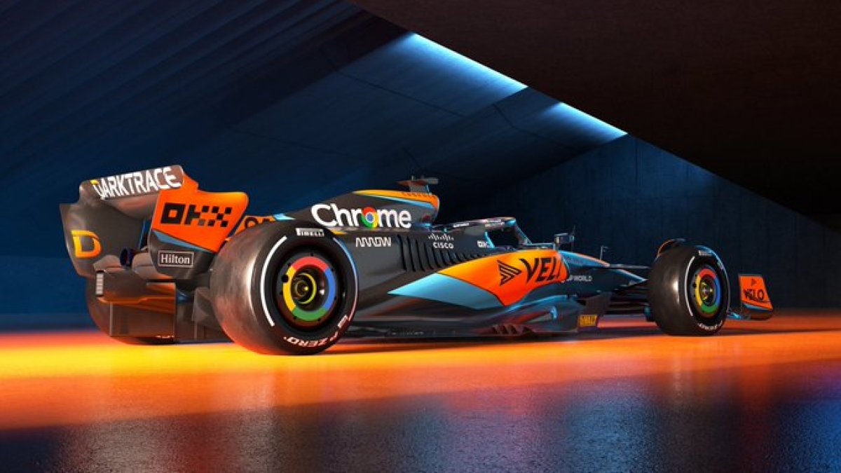 El McLaren de este 2023 lleva la nomenclatura MCL60.
