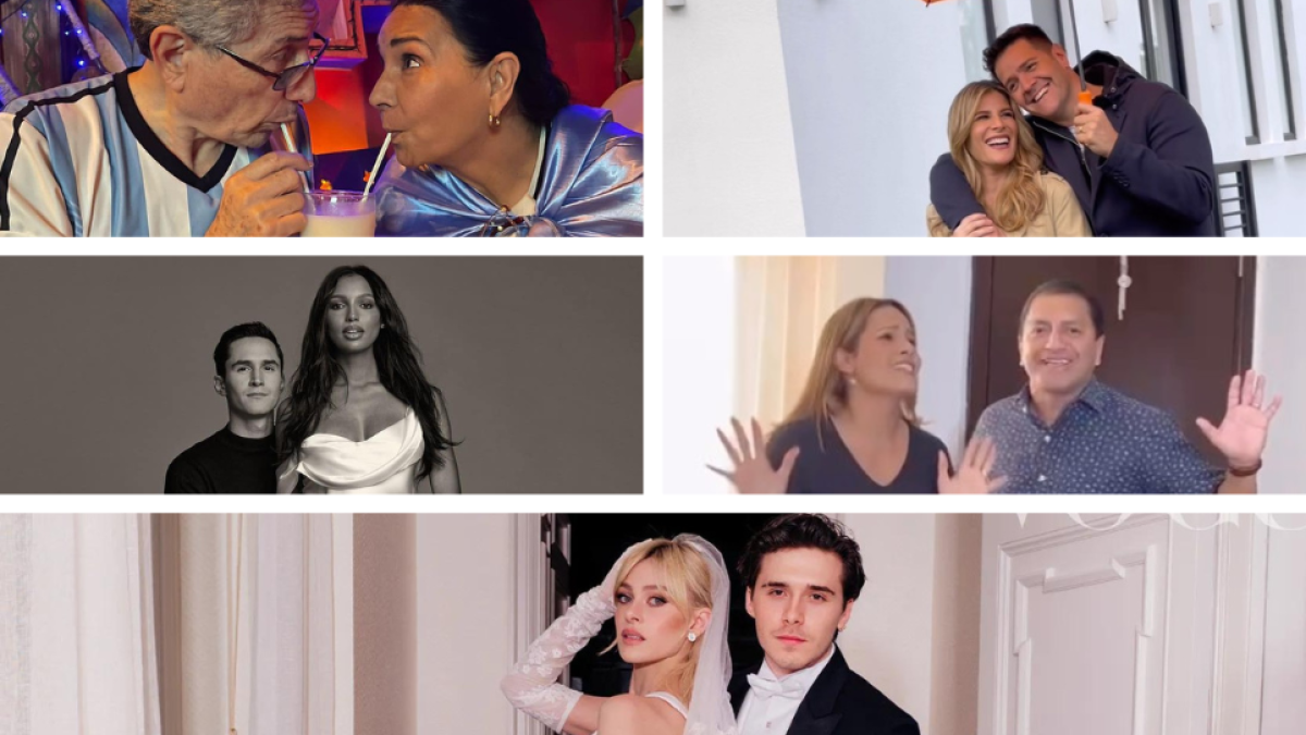 Cinco parejas con una historia inspiradora.