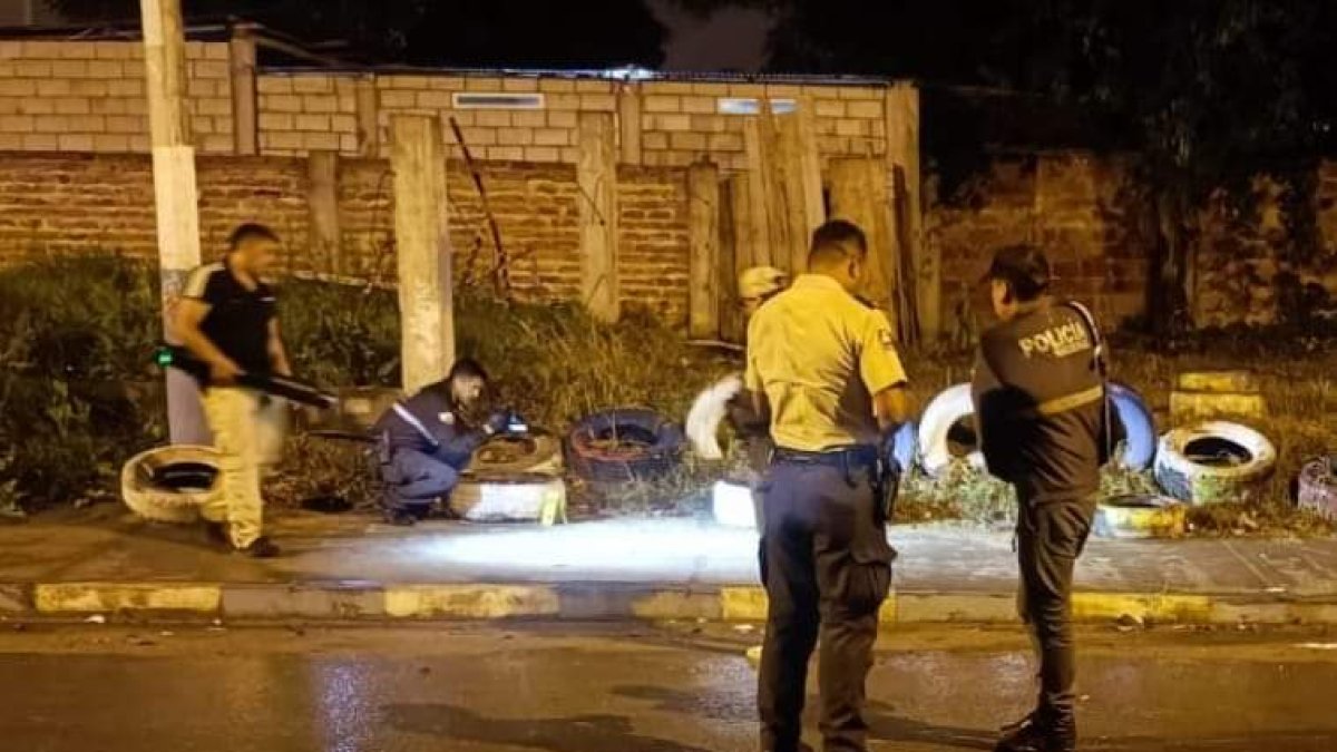 El agente policial era miembro de la Dinapen