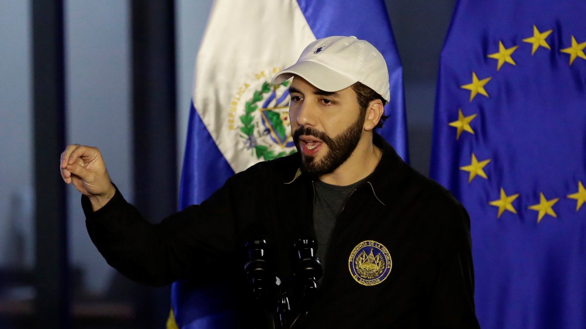 El presidente de El Salvador, Nayib Bukele, en una fotografía de archivo.