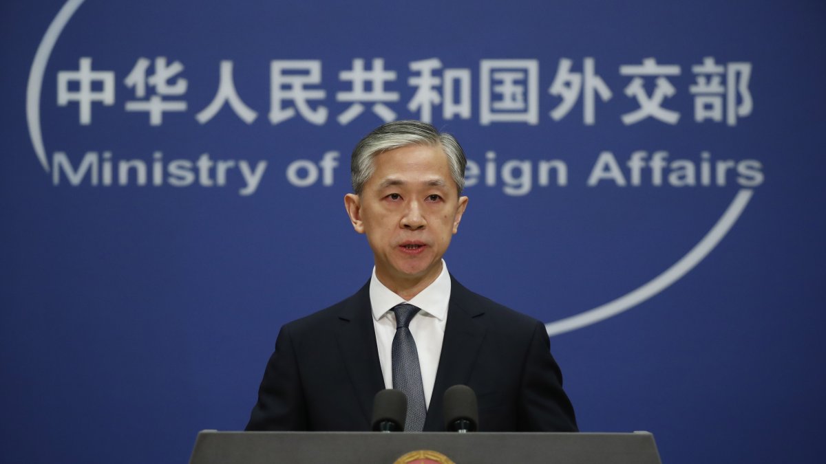 El portavoz chino de Exteriores, Wang Wenbin, en una imagen de archivo.