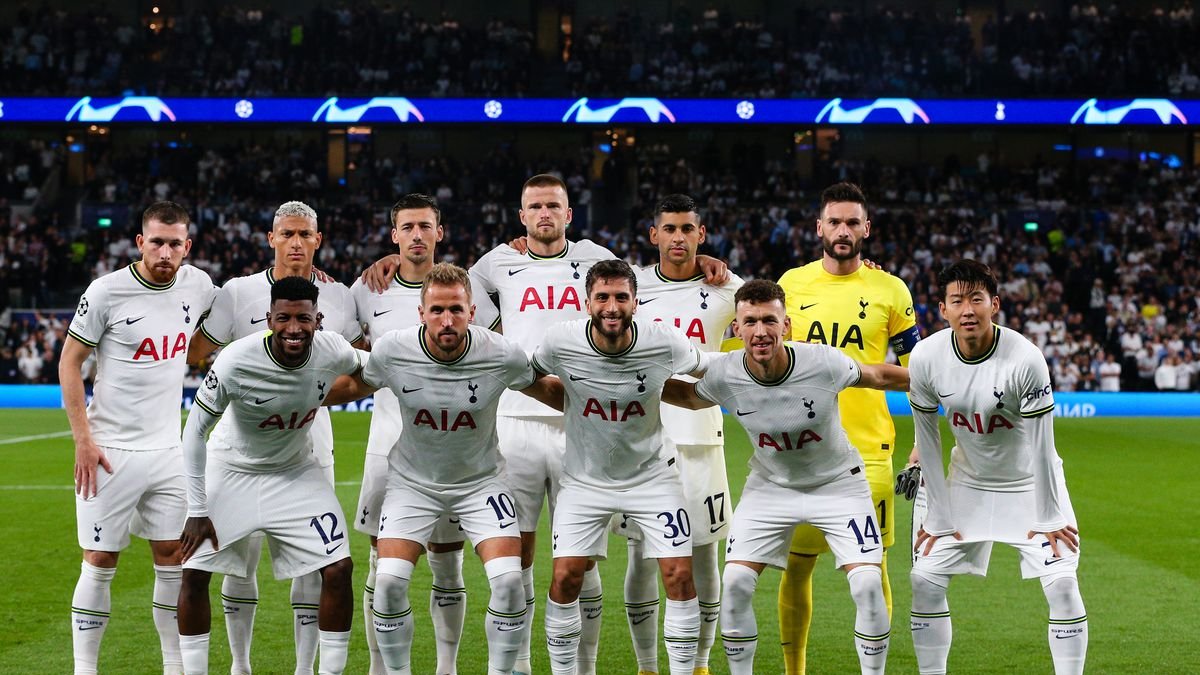 Plantilla del Tottenham Tottenham Hotspur, equipo inglés, en la temporada 2023.