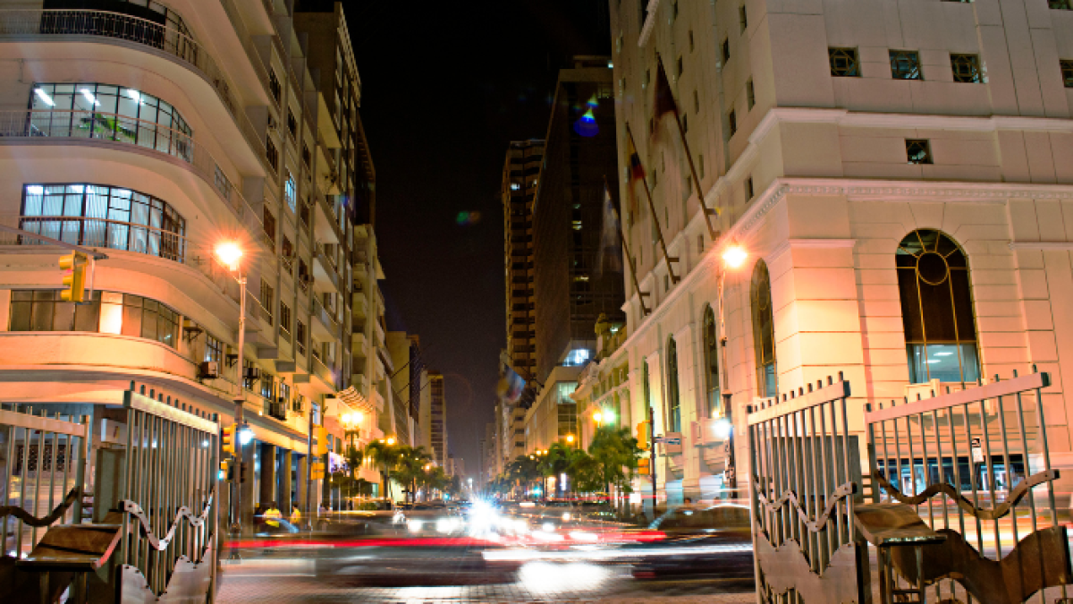Imagen del centro de Guayaquil.