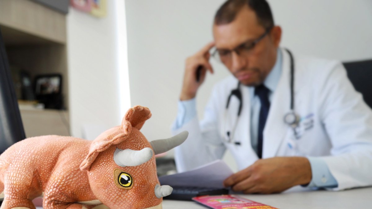 El consultorio de atención psicológica del Hospital Alcívar ofrece un entorno lúdico a los pacientes infantiles