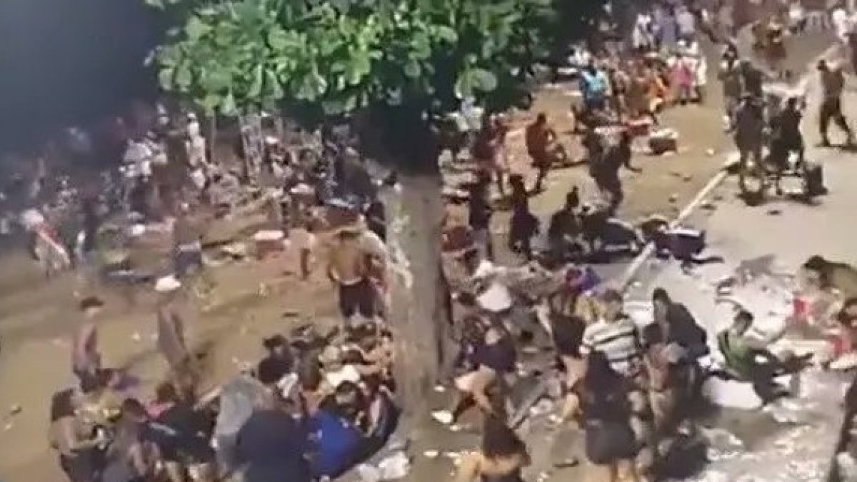 El hecho se produjo durante el desarrollo de una fiesta por carnaval.