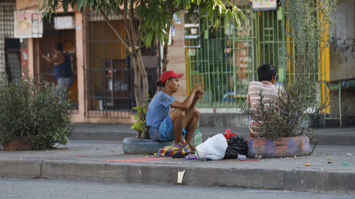 Panorama. Esta es la escena común en el sector, a diario.