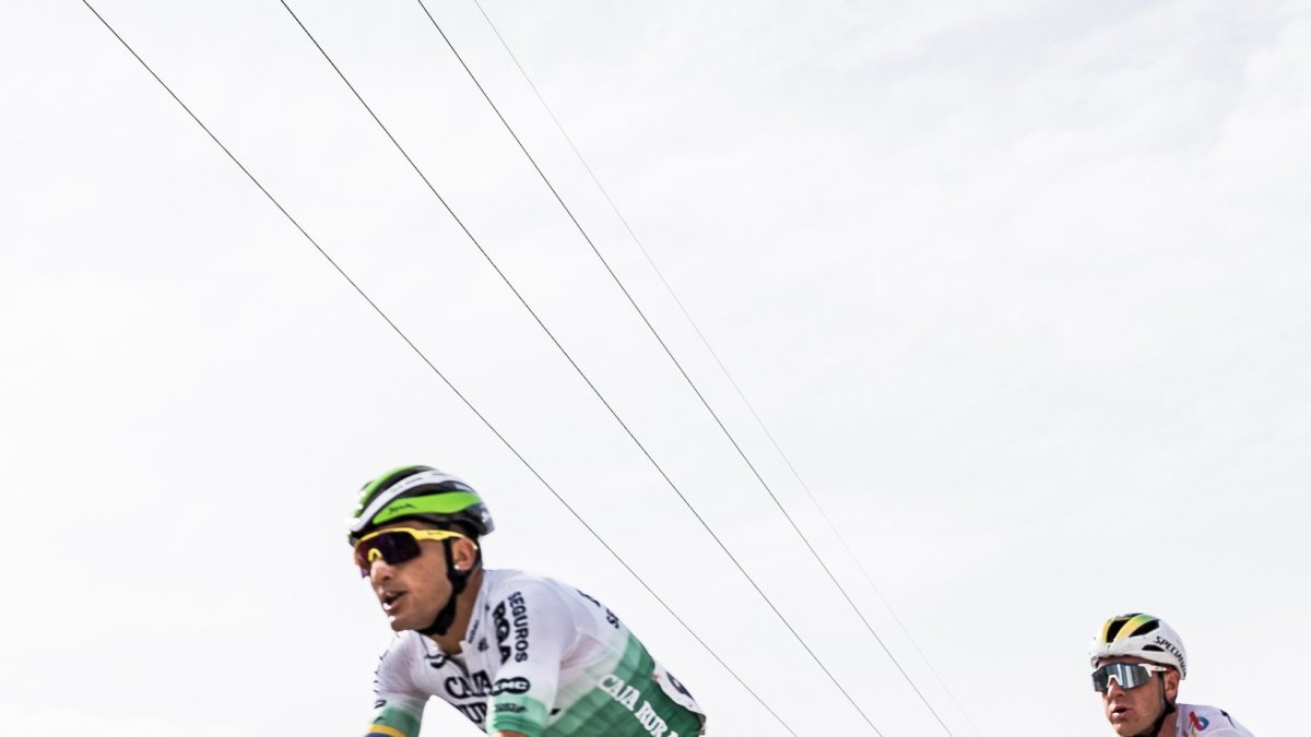 Jefferson Cepeda fue el mejor del Caja Rural en la Vuelta a Andalucía. Se ubicó entre los 15 mejores.