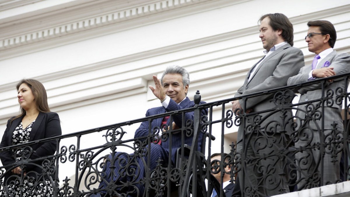 Foto de archivo de Lenín Moreno.