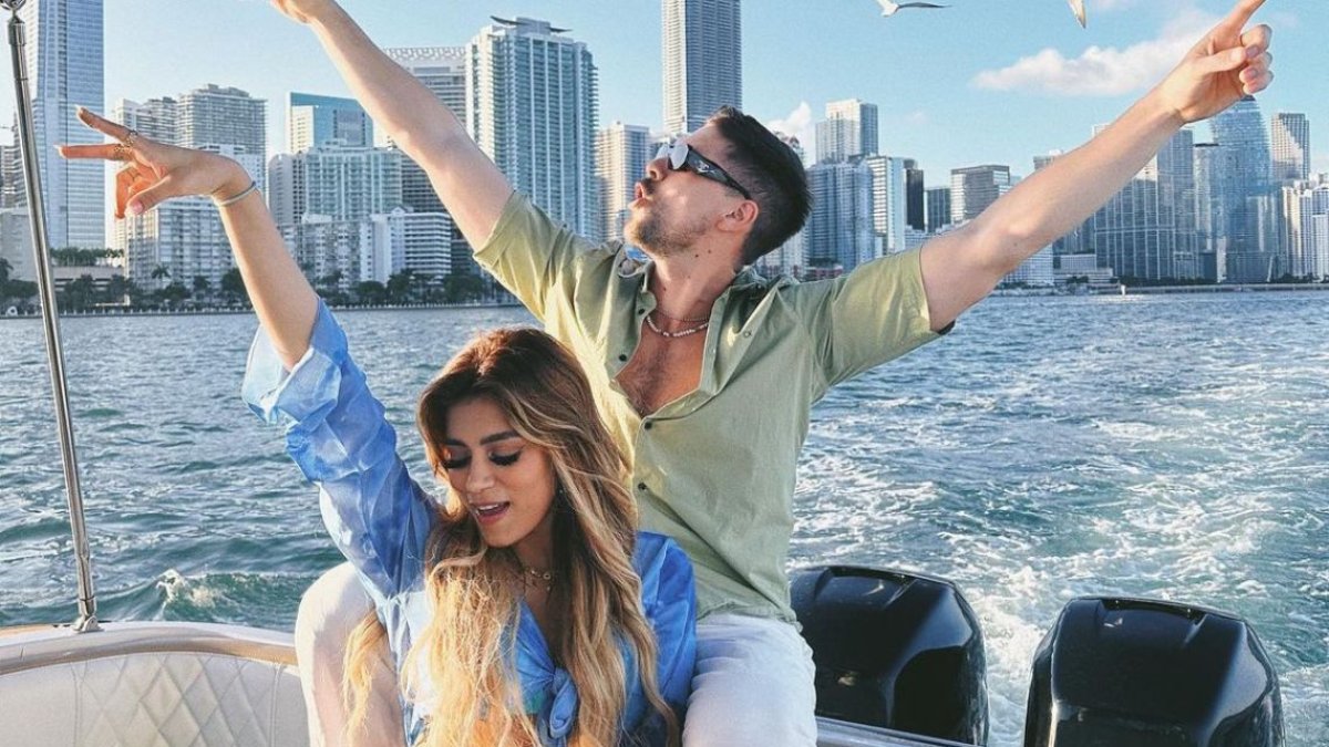 Andreína Bravo y Johann Vera.