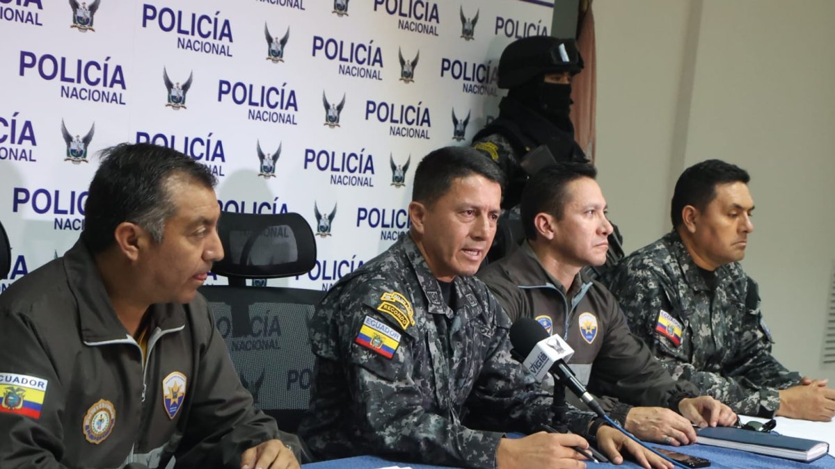 En rueda de prensa, Policía informó sobre la captura de los sospechosos.
