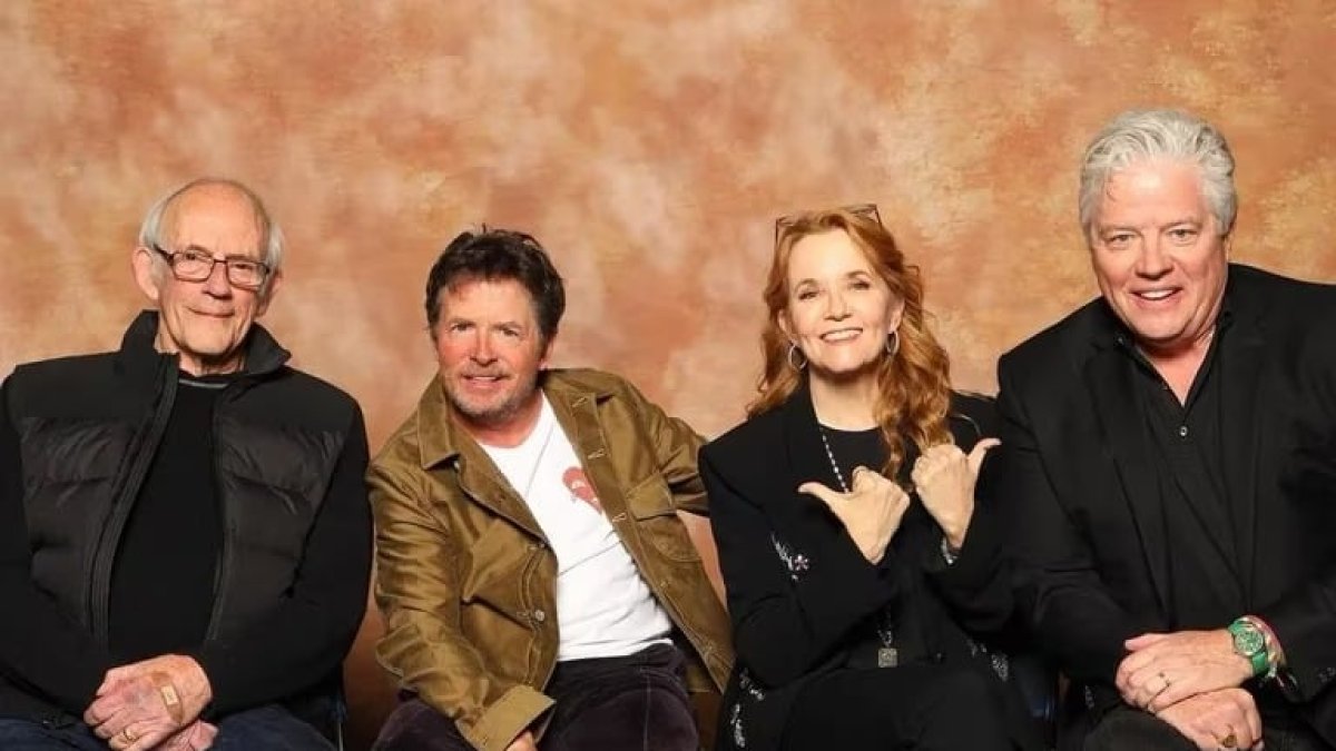 Los cuatro actores compartieron fotos y videos de su reencuentro.