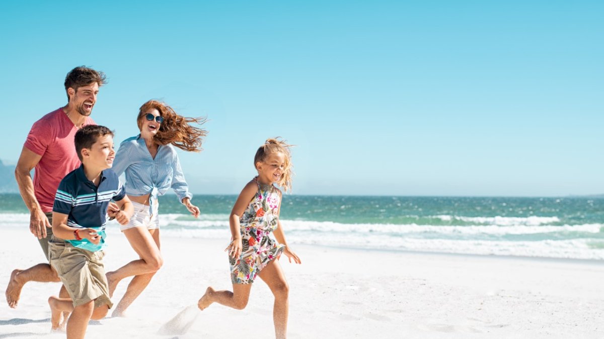 Días de felicidad en la playa