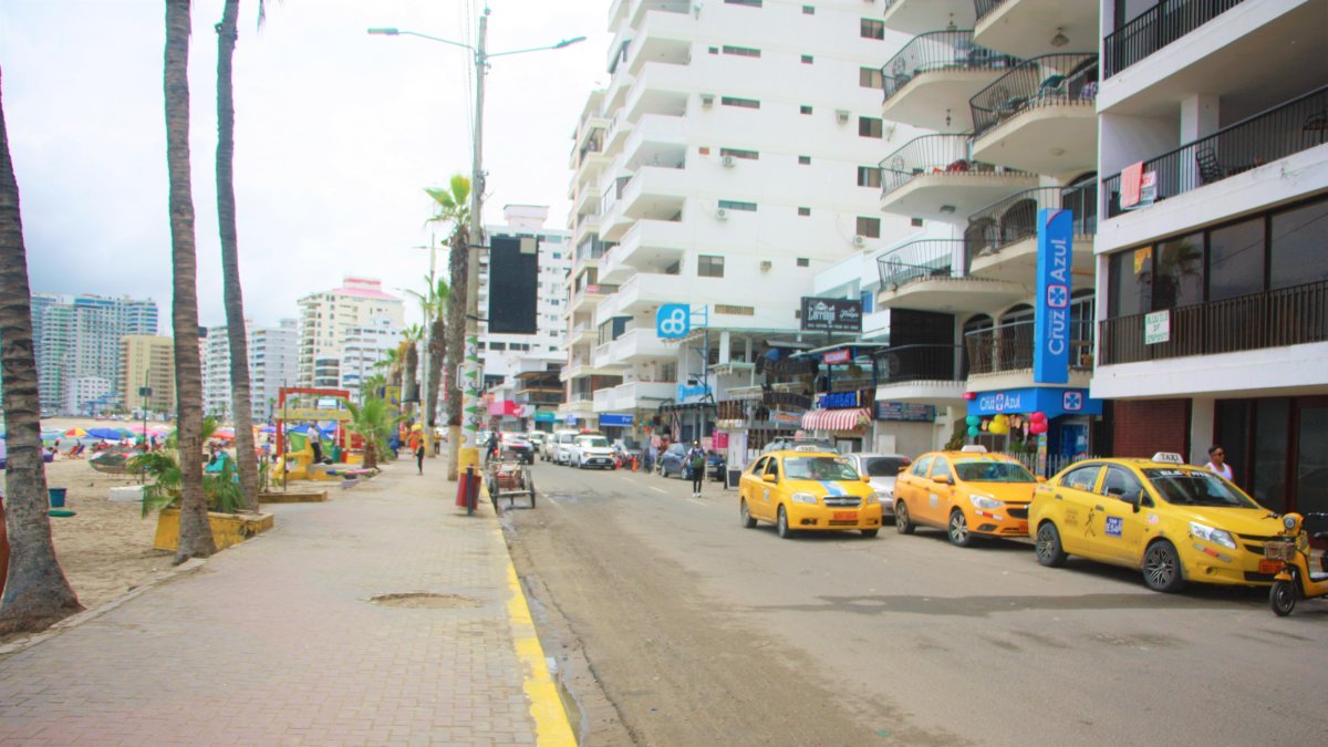 Esta es una de las áreas del malecón donde se produjeron desmanes durante la celebración del carnaval 2023.