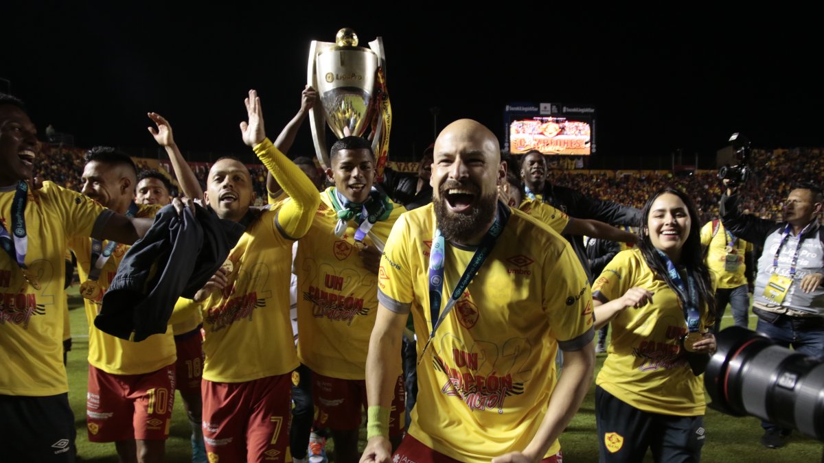 Aucas se proclamó campeón por primera vez del campeonato ecuatoriano en la LigaPro 2022.