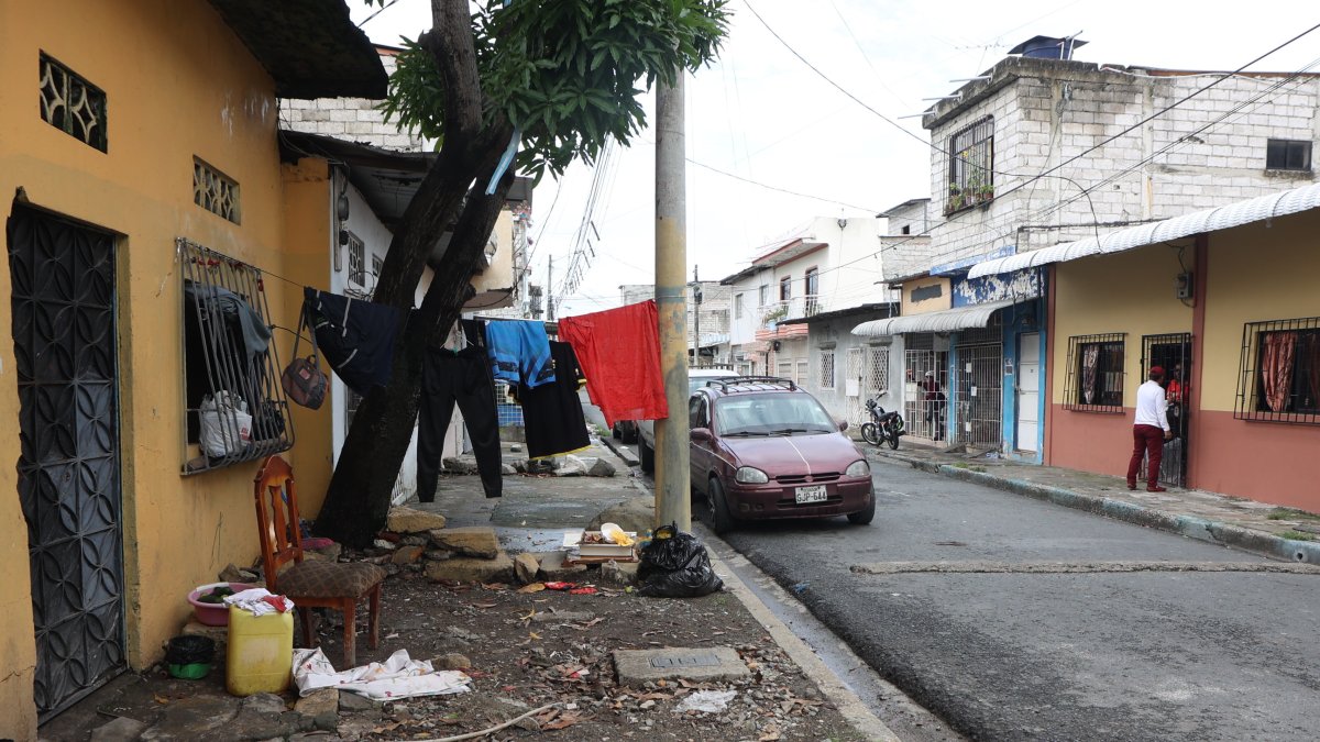 Guayaquil. Esta fue la casa atacada este jueves 23.