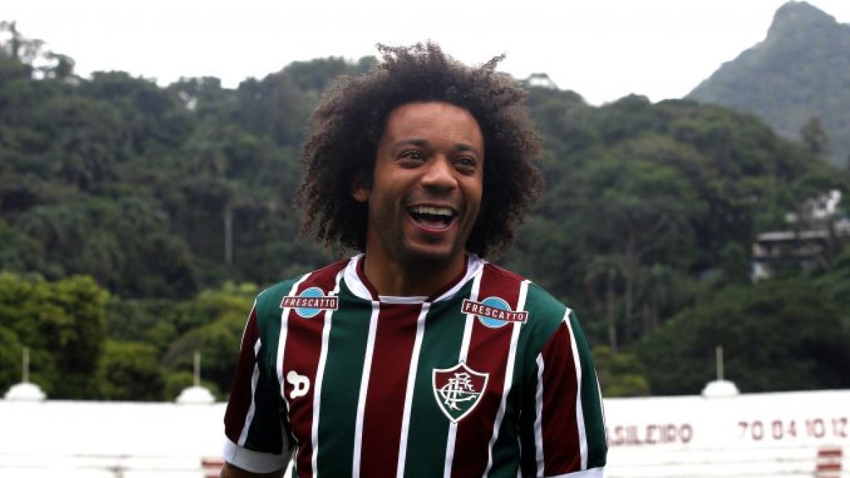 La sonrisa de Marcelo Vieria al enterarse que volverá al Fluminense.
